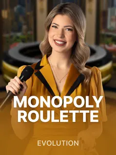 Monopoly Roulette Live-Tischspiel mit Monopoly-Thema und Bonusrunden
