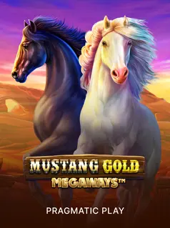 Mustang Gold Megaways Slot mit Wildwest-Thema und variablen Gewinnwegen